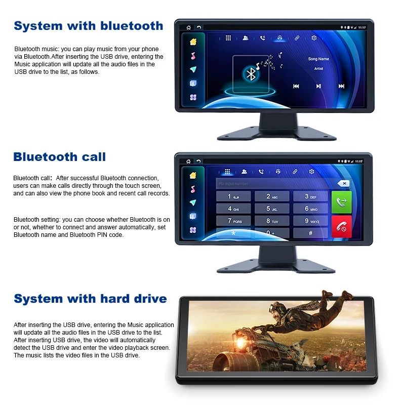 System with Bluetooth System with Bluetooth