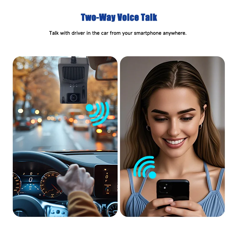 4G AI Dash Cam 2 Channel with ADAS DSM CMS for Taxi Fleet Management