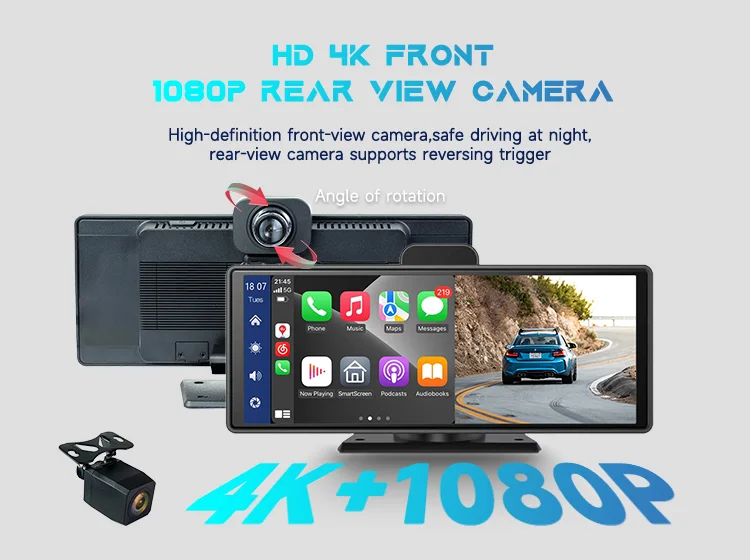 HD Monitor With 1080P Rear View Camera HD Monitor With 1080P Rear View Camera