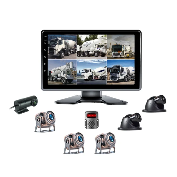 10.1" 6CH DVR with Touch Monitor IP68 Waterproof Night Vision Camera