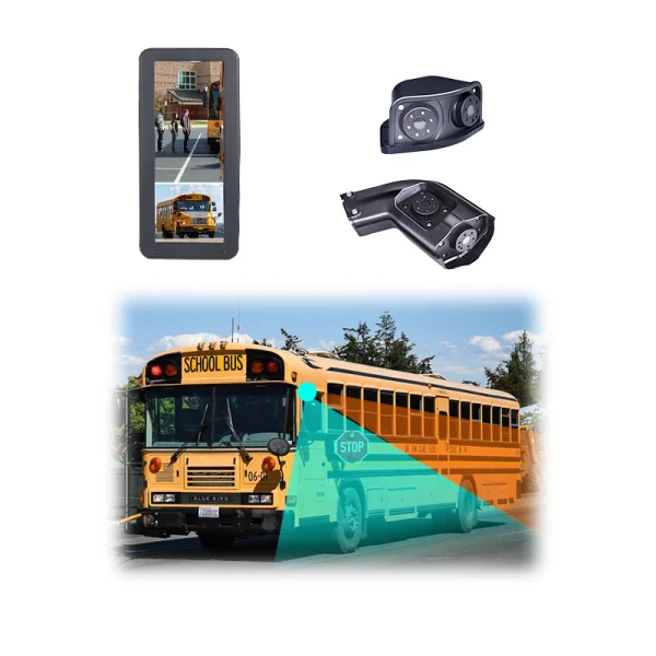 12.3 Inch IPS Truck Bus Electronic Rearview Mirror with 2CH camera