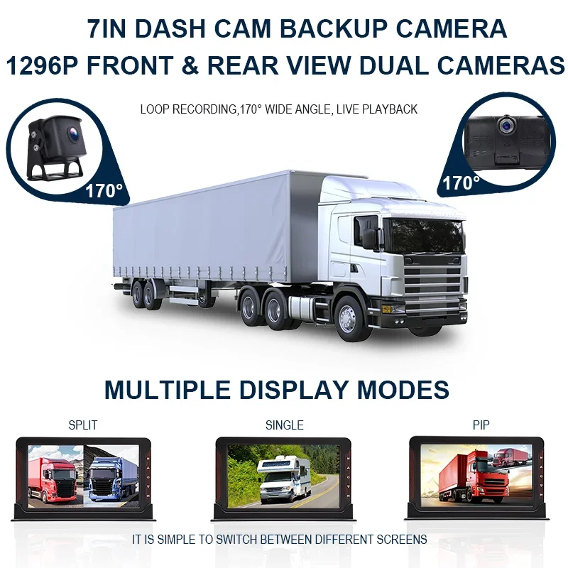7 Inch Vehicle Truck Backup Camera System 7 Inch Vehicle Truck Backup Camera System