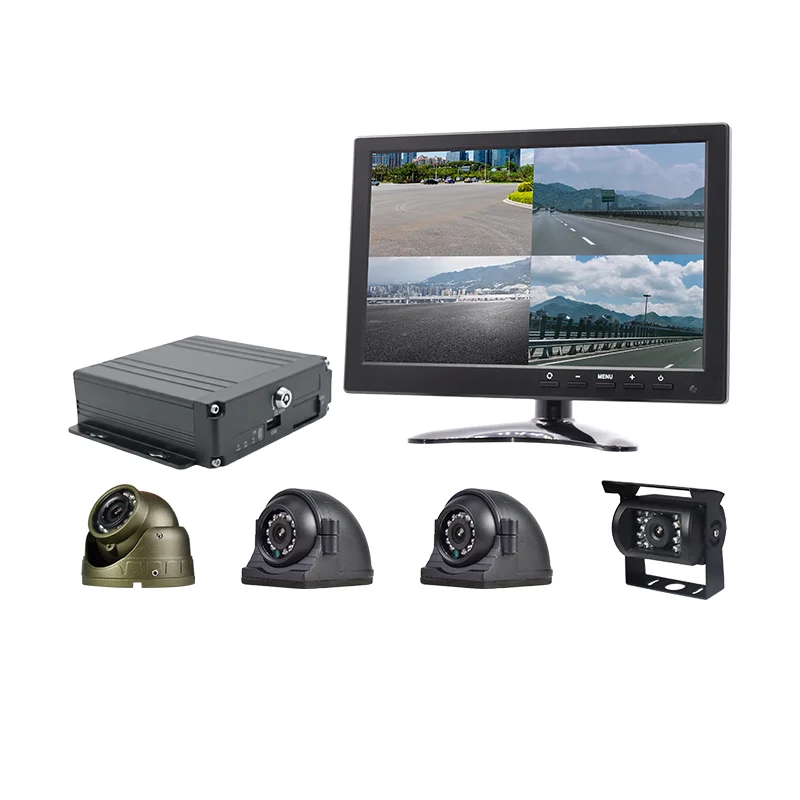 7 inch 1080P DVR Driving Monitoring System For Fleet Management