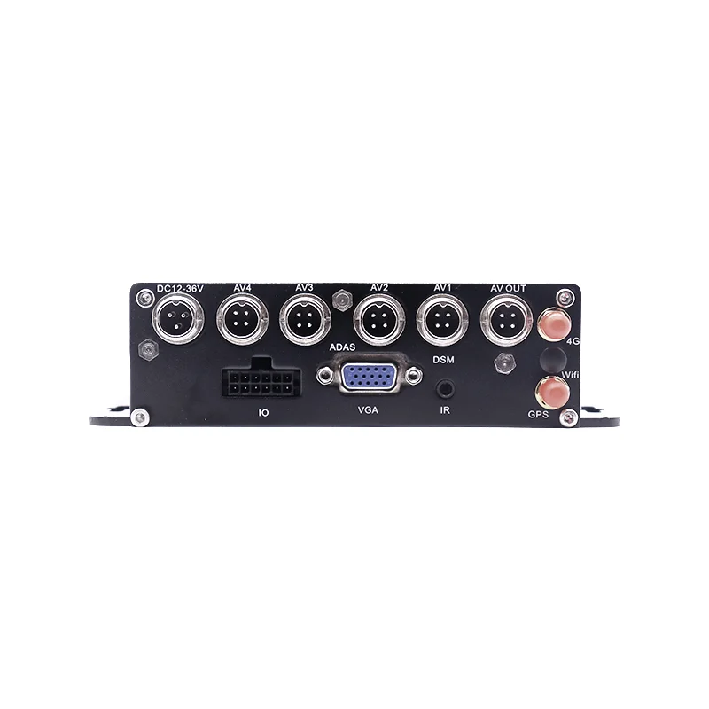 Vehicle Mobile DVR APP Remote Control 4 Channel Truck Bus Vehicle